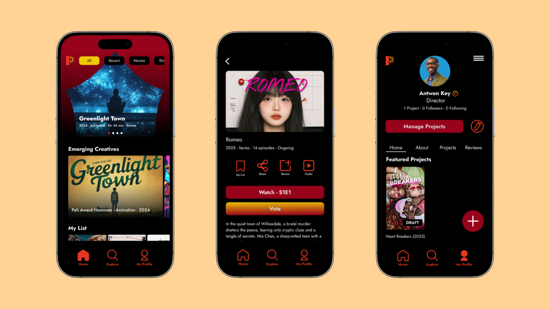 Playhouse App Mockup